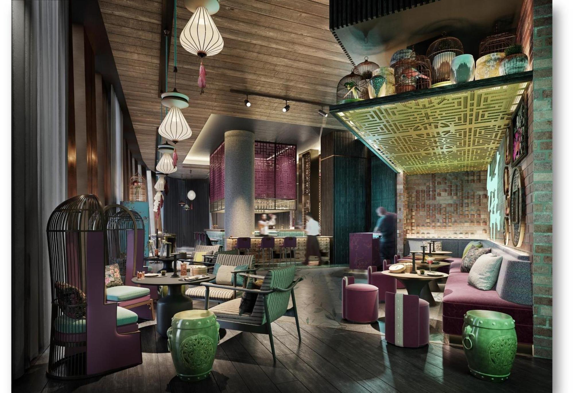 ホテル Mandarin Oriental Downtown, ドバイ エクステリア 写真