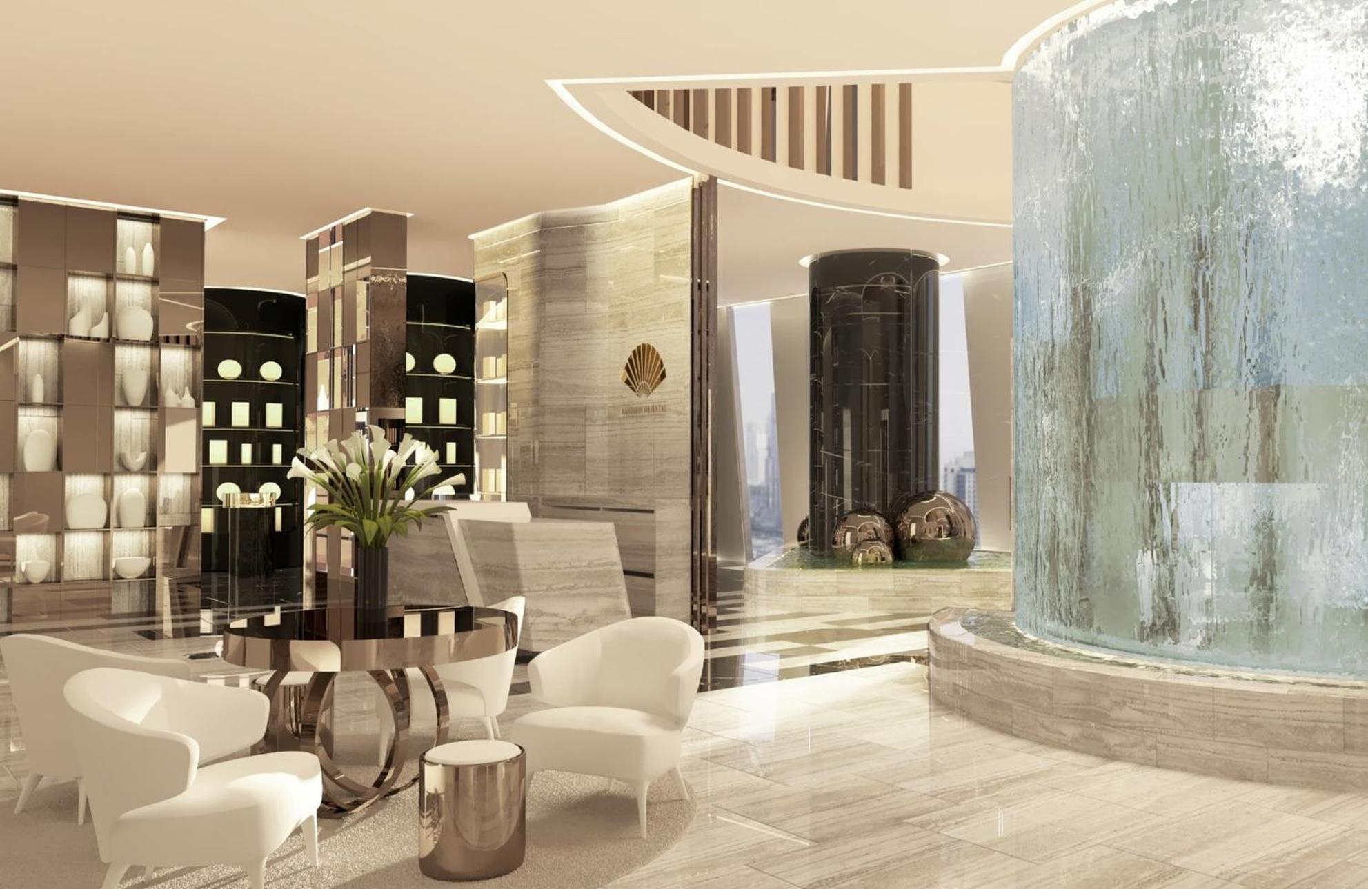 ホテル Mandarin Oriental Downtown, ドバイ エクステリア 写真