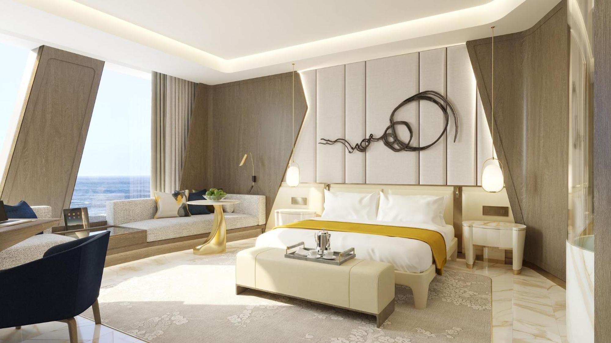 ホテル Mandarin Oriental Downtown, ドバイ エクステリア 写真