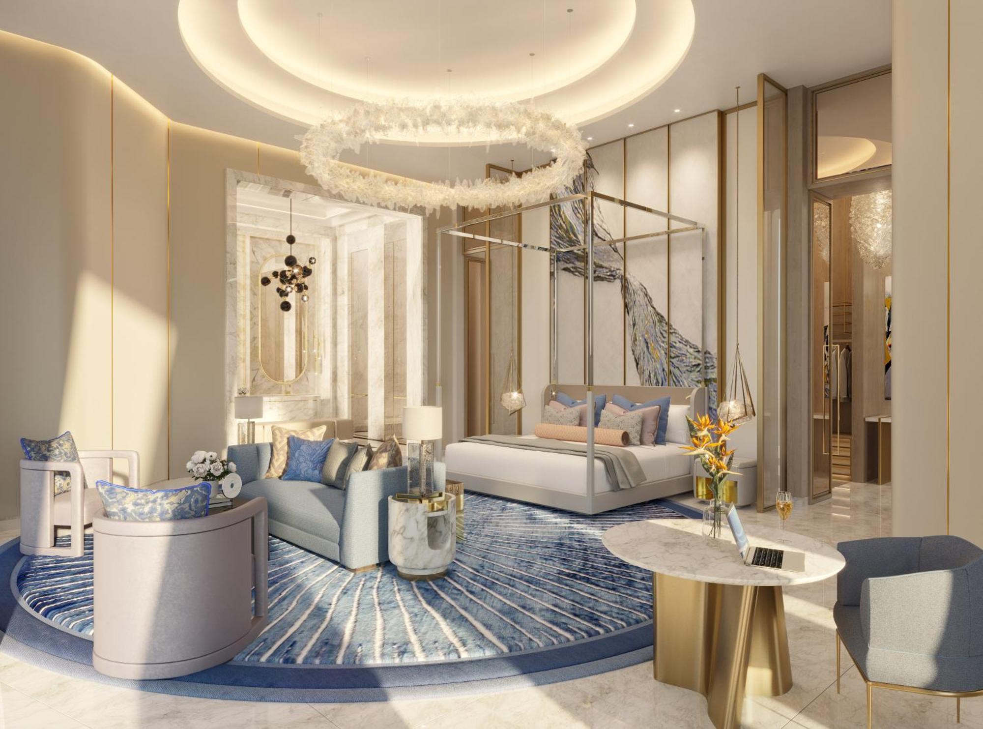 ホテル Mandarin Oriental Downtown, ドバイ エクステリア 写真